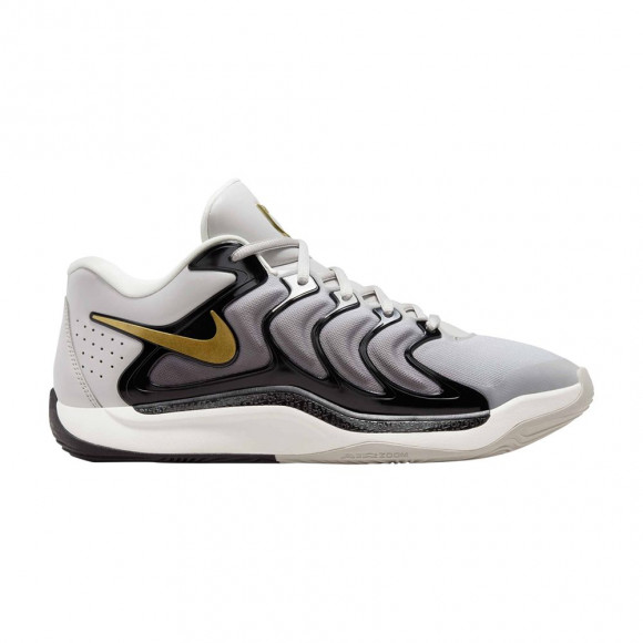 Nike KD 17 EP 'Light Iron Ore Metallic Gold' | Grey | Men's Size 8 - FJ9488-003