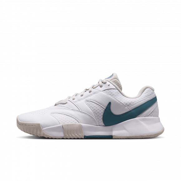 NikeCourt Lite 4 Men's Clay Court Tennis Shoes - White - FN0530-100