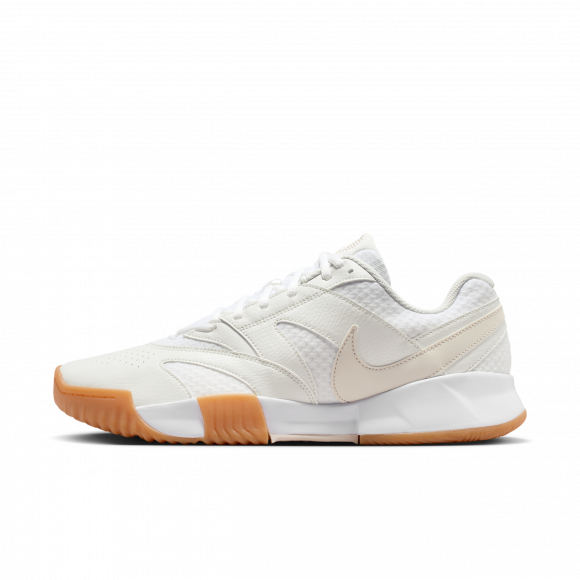 NikeCourt Lite 4 Men's Clay Court Tennis Shoes - White - FN0530-101