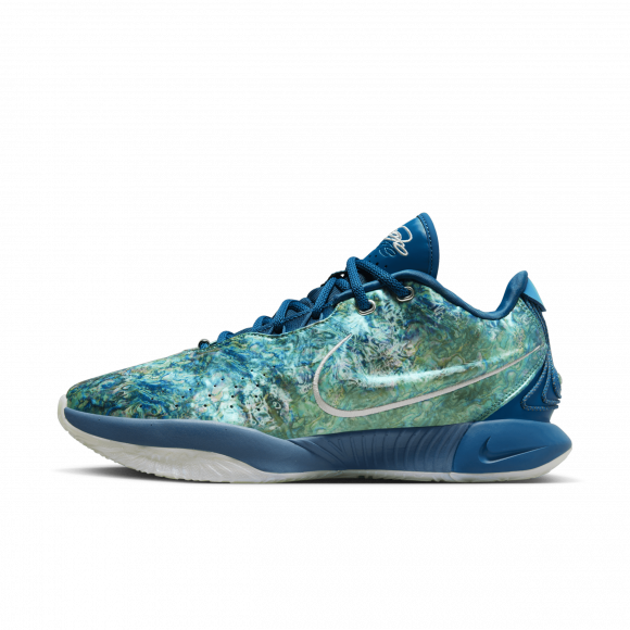 Chaussure de basket LeBron XXI « Abalone » - Bleu - FN0708-400