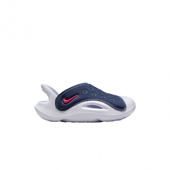 Nike Aqua Swoosh Sandal TD 'Midnight Navy Rush Pink' | Blue | Infant Size 6 - FN0875-401