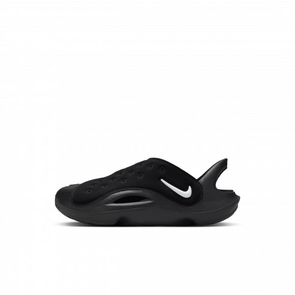 Sandálias Nike Aqua Swoosh para criança - Preto - FN0876-002