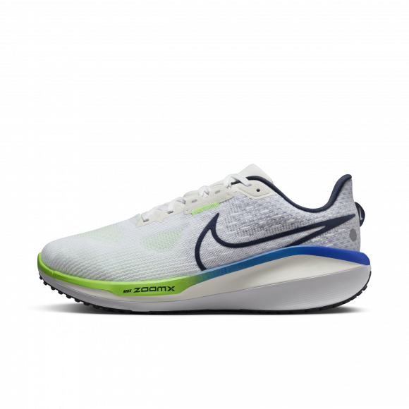 Chaussure de running sur route Nike Vomero 17 pour homme (extra-large) - Blanc - FN1139-100