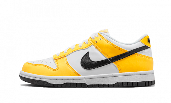 Nike Dunk Low Next Nature Older Kids' Shoes - Yellow - FN3807-800