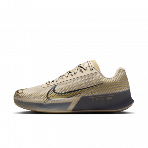 NikeCourt Air Zoom Vapor 11 Premium Men's Clay Court Tennis Shoes - Brown - FN4736-101