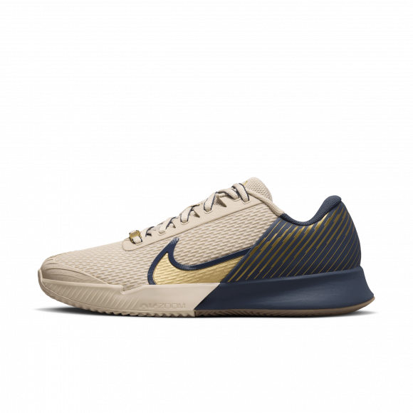 Nike Air Zoom Vapor Pro 2 Premium Men's Clay Court Tennis Shoes - Brown - FN4742-101