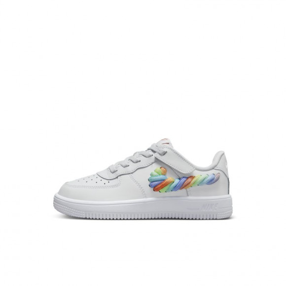 Calzado para niños de preescolar Nike Force 1 Low LV8 EasyOn - Blanco - FN4890-100