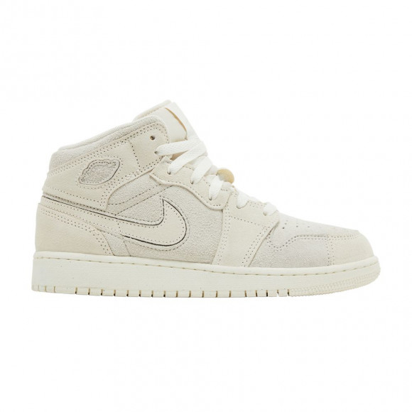 Air Jordan 1 Mid SE Craft GS 'Pale Ivory' - FN7449-100