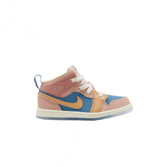 Air Jordan 1 Mid SS TD 'Zen' | Blue | Infant Size 10 - FN7539-400