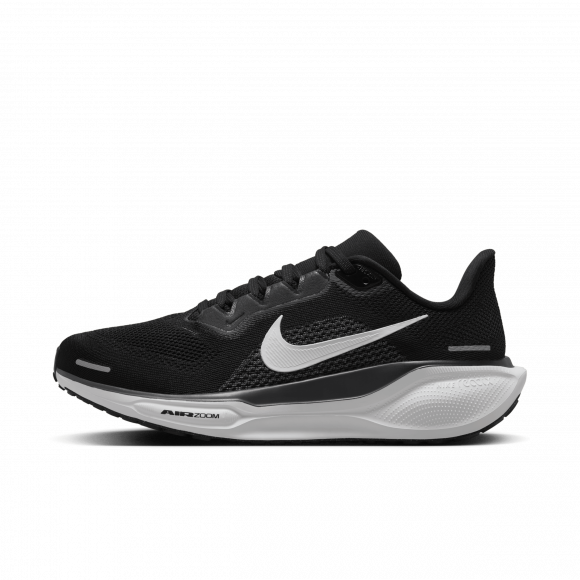 Nike Pegasus 41 hardloopschoenen voor dames (breed, straat) - Zwart - FQ0965-002