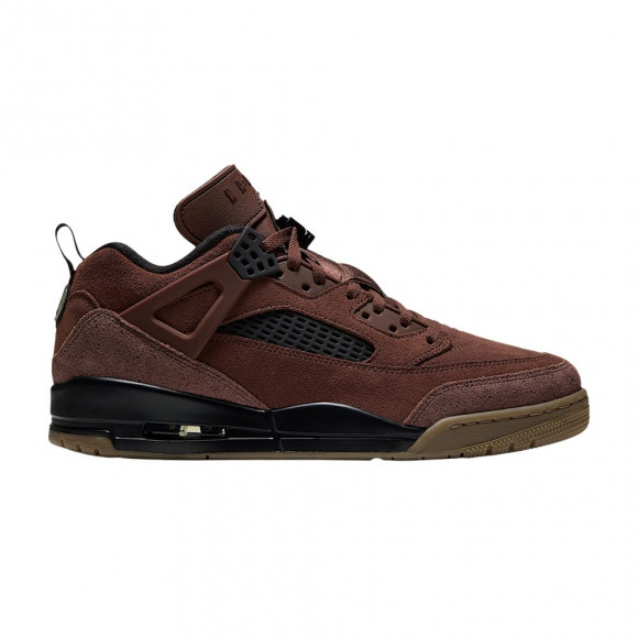 Air Jordan Spizike Low 'Fauna Brown Black Gum Dark Brown Pearl White' | Men's Size 13 - FQ1759-200