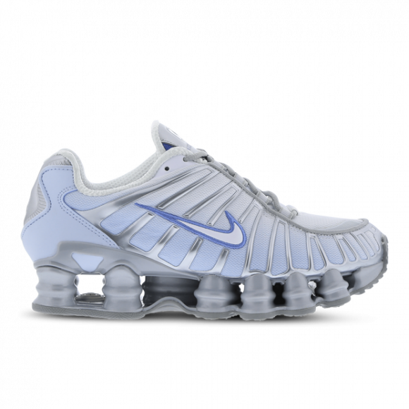 Nike Wmns Shox Tl Mtlc Platinum/ Polar-Blue Tint-White - FQ2775-001