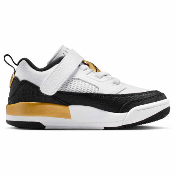 Air Jordan Spizike Low PS 'White/Metallic Gold/Black' | Kid's Size 13 - FQ3951-108