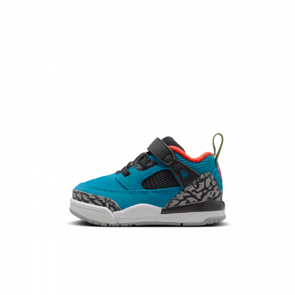 Air Jordan Spizike Low TD 'Neo Turquoise' | Grey | Infant Size 5 - FQ3952-402
