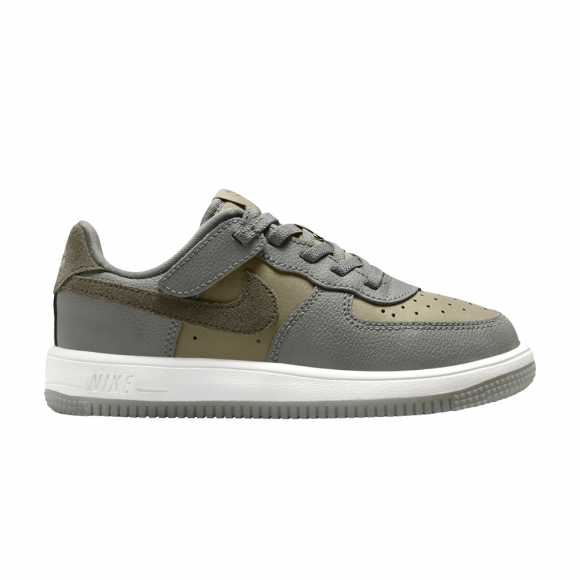 Force 1 Low LV8 EasyOn PS 'Dark Stucco Medium Olive' - FQ6947-001