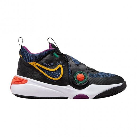 Nike Team Hustle D11 SE GS 'Black University Gold' | Kid's Size 6 - FQ7375-001