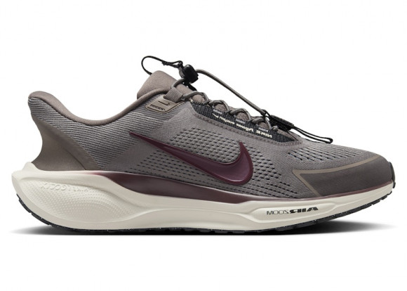 Nike Air Zoom Pegasus 41 EasyOn Cave Stone Dark Smoke Grey Light Orewood Brown Burgundy Crush - FQ7837-201