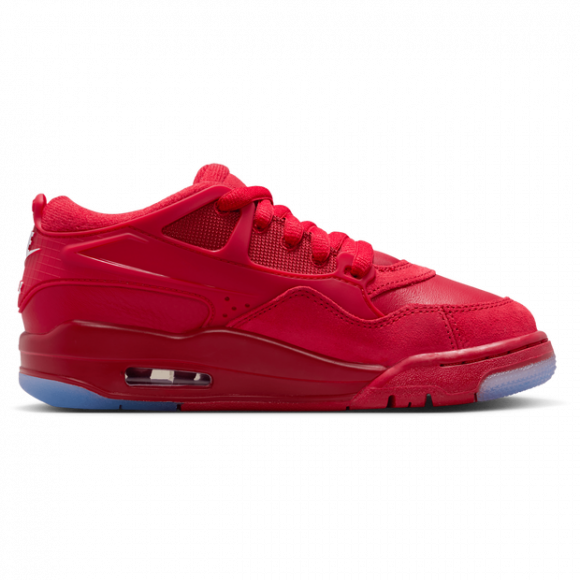 Jordan Air 4 Rm Kid's Sneakers - Red - Size 3 - Mesh/Synthetic - FQ7938-601