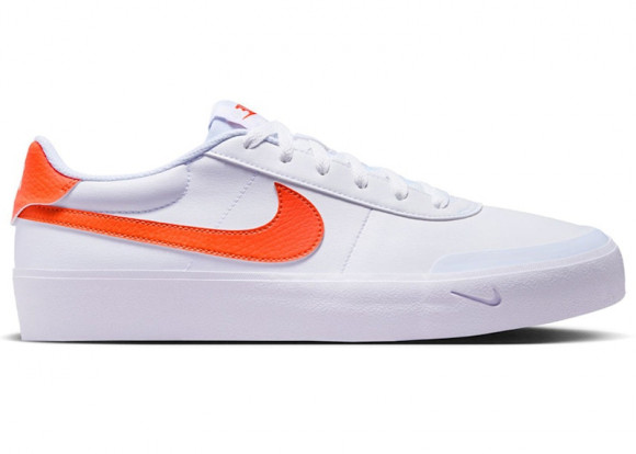 Nike Court Shot White Safety Orange - FQ8146-108