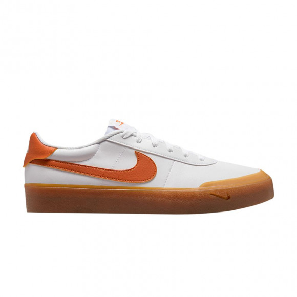 Nike Court Shot 'White Campfire Orange' | Men's Size 7 - FQ8146-115