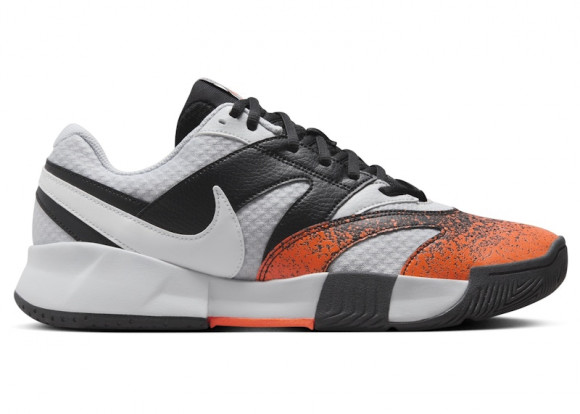 Nike Court Lite 4 Premium Pure Platinum Black Hyper Crimson White - FQ8718-002