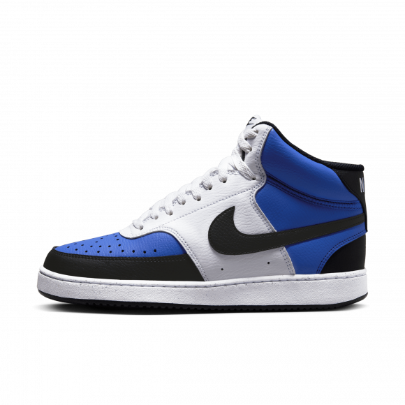 Nike Court Vision Mid Next Nature-sko til mænd - blå - FQ8740-480