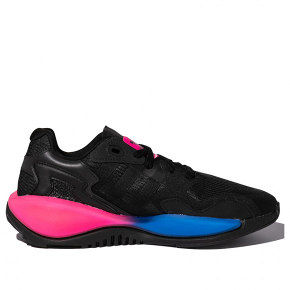 Adidas ZX Alkyne 'Black Shock Pink' Core Black/Core Black/Shock Pink Marathon Running Shoes/Sneakers