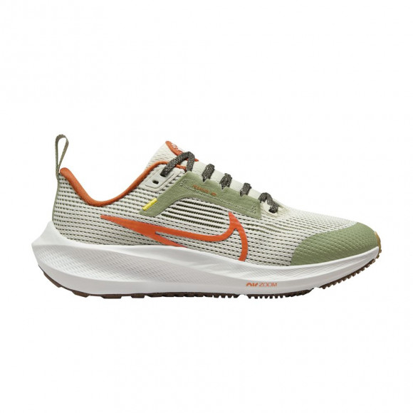Nike Air Zoom Pegasus 40 GS 'Oil Green Campfire Orange' | Kid's Size 3 - FV3645-381