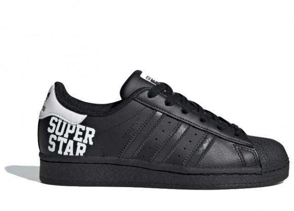 adidas core black superstar