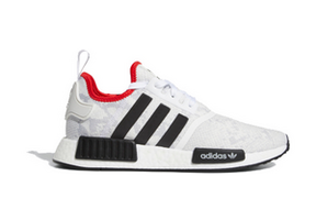 Adidas NMD_R1 STLT 'White Black Scarlet' Footwear White/Core Black/Scarlet Marathon Running Shoes/Sneakers FV3874 - FV3874