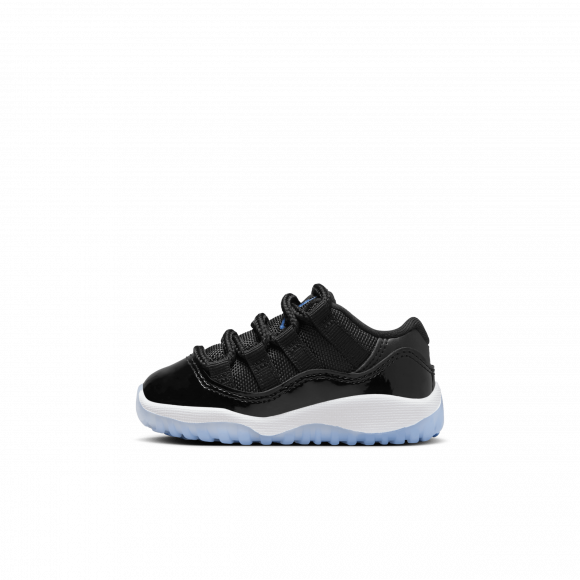 Jordan 11 Retro Low «Black/Varsity Royal» sko til sped-/småbarn - Svart - FV5120-004