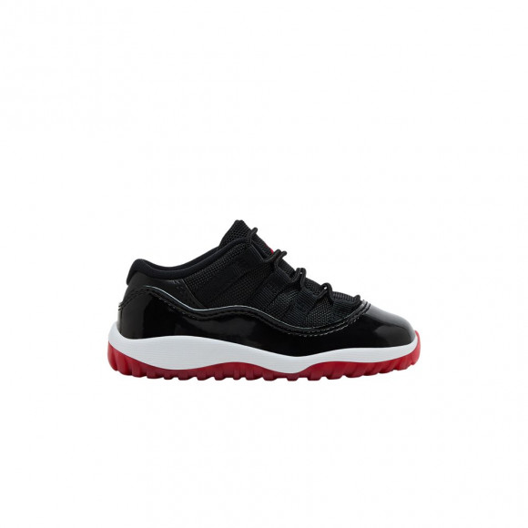 Air Jordan 11 Retro Low TD 'Bred' 2025 | Black | Infant Size 3 - FV5120-006
