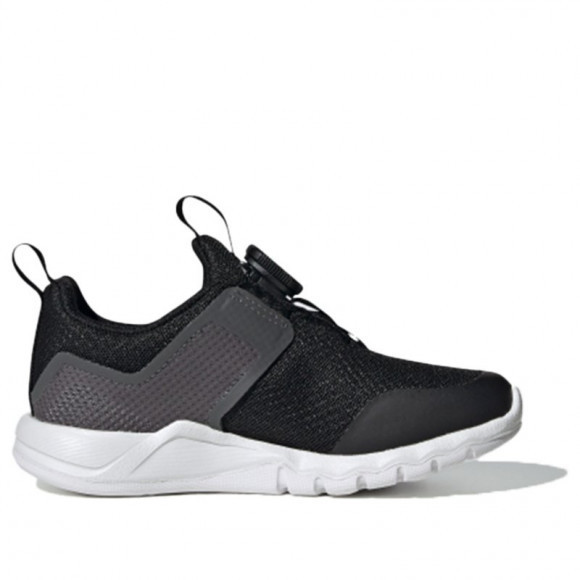 Adidas RapidaFlex BOA K 'Black' Black/Grey/White Marathon Running Shoes/Sneakers FV5820 - FV5820