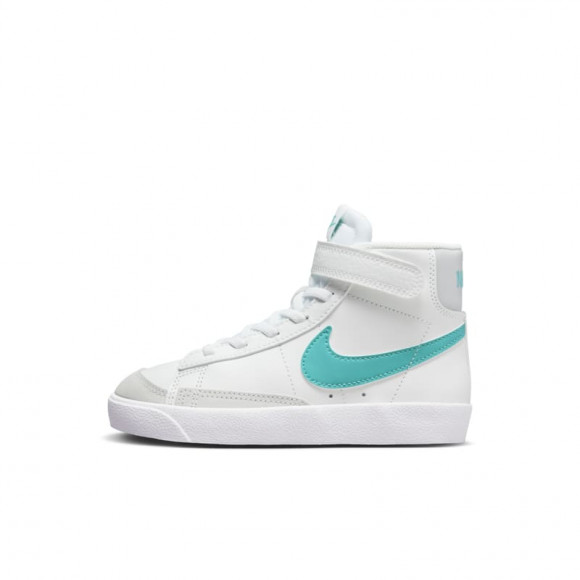 Tenis para niños de preescolar Nike Blazer Mid '77 - Blanco - FV5937-100
