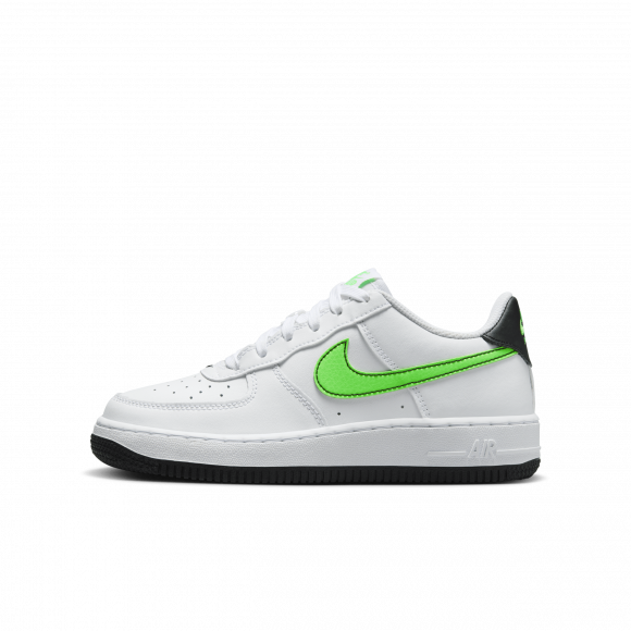 Nike Air Force 1-sko til større børn - hvid - FV5948-106