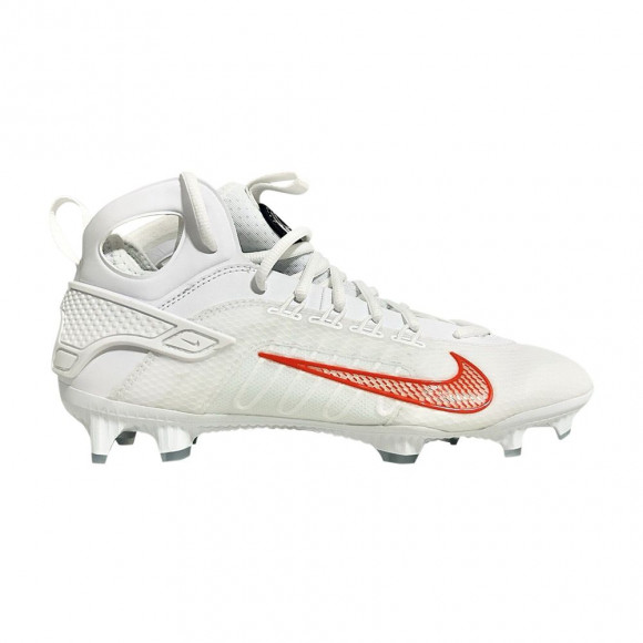 Nike Huarache 9 Elite Mid LAX TB 'White Light Crimson' | Men's Size 8.5 - FV6146-102