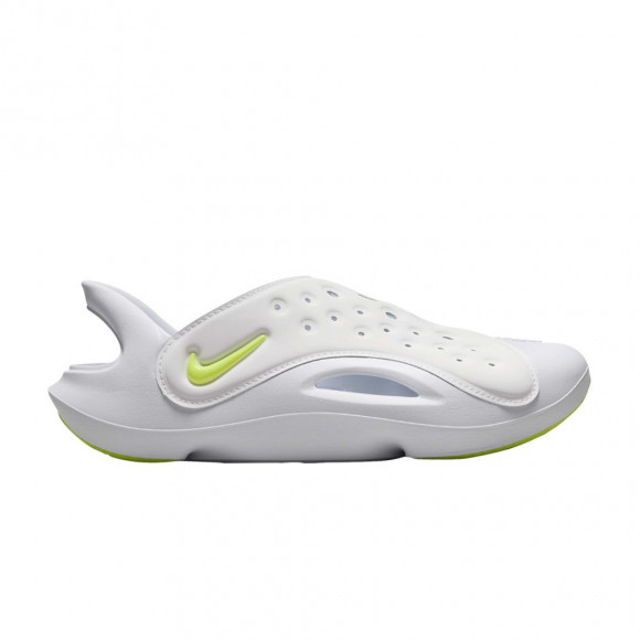 Nike Aqua Swoosh Sandal GS 'White Volt' | Kid's Size 6 - FV6363-100