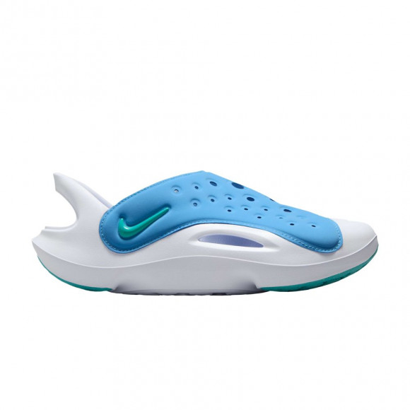 Nike Aqua Swoosh Sandal GS 'Blue Beyond Dusty Cactus' | Kid's Size 4 - FV6363-400