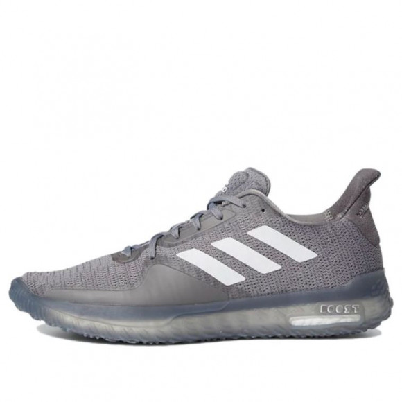adidas FitBoost Trainer Gray Marathon Running Shoes FV6943 - FV6943