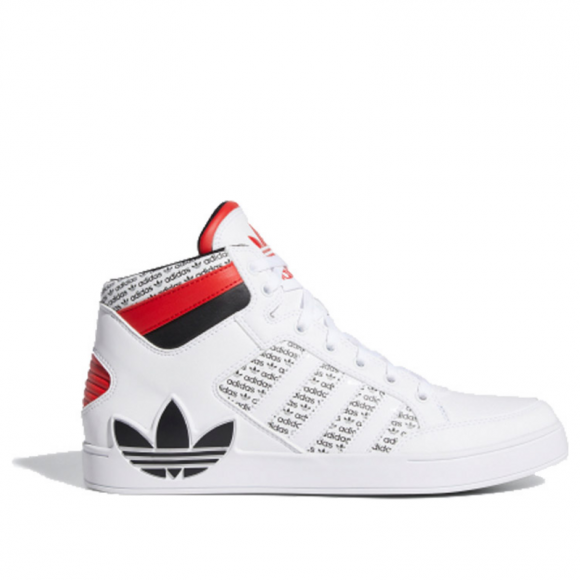 Adidas Hard Court High 'Transmission Pack - White' Cloud White/Cloud  White/Core Black Sneakers/Shoes FV6976 لصقات كرست النهدي
