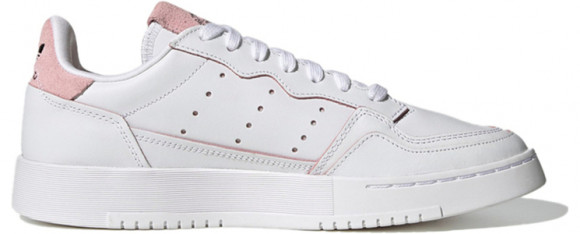 Womens Adidas Supercourt 'White Clear Pink' Cloud White/Cloud White/Clear Pink WMNS Sneakers/Shoes FV9709 - FV9709