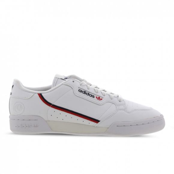 adidas Continental 80 Vegan Ftwr White/ Collegiate Navy/ Scarlet - FW2336