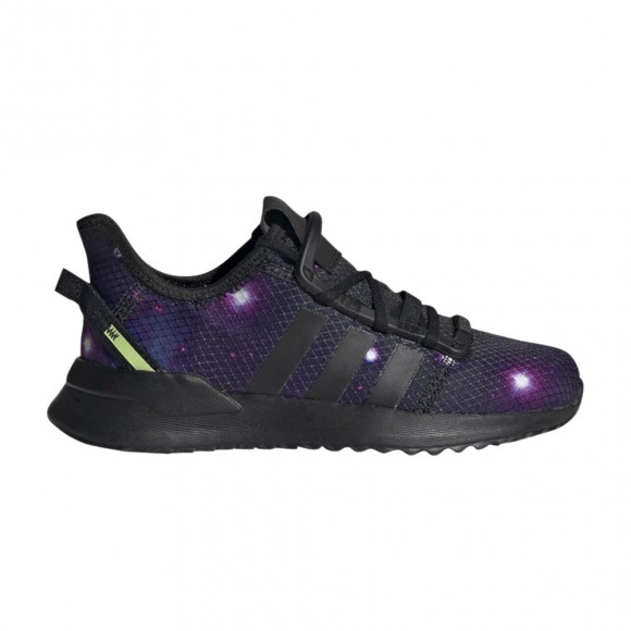 Adidas U_Path Run C J 'Galaxy Print' | Black | Kid's Size 10 - FW2649