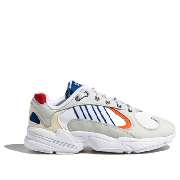 Adidas Yung-1 adiTech Footwear White/Collegiate Royal/Off-White Marathon Running Shoes/Sneakers FW5253 - FW5253