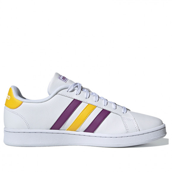 Adidas Neo Grand Court 'White Purple Yellow' White/Purple/Yellow Sneakers/Shoes FW5907 - FW5907
