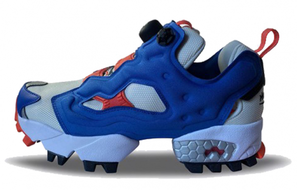 Reebok InstaPump Fury Trail 'Chalk' White/Blue/Vivdor Marathon Running Shoes/Sneakers FW6016 - FW6016