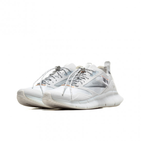 Reebok Zig Kinetica Horizon Trace Grey 1/ White/ High Vivid Orange - FW6284