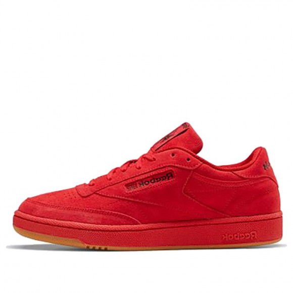 Reebok Club C 85 'Monochromatic Red' Vector Red/Black/Lee Sneakers/Shoes FW6629 - FW6629