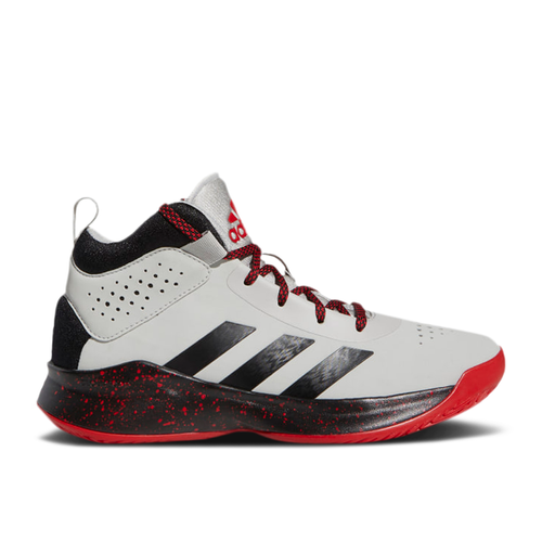 adidas Cross 'Em Up 5 J Wide 'Grey Scarlet' - FW8980