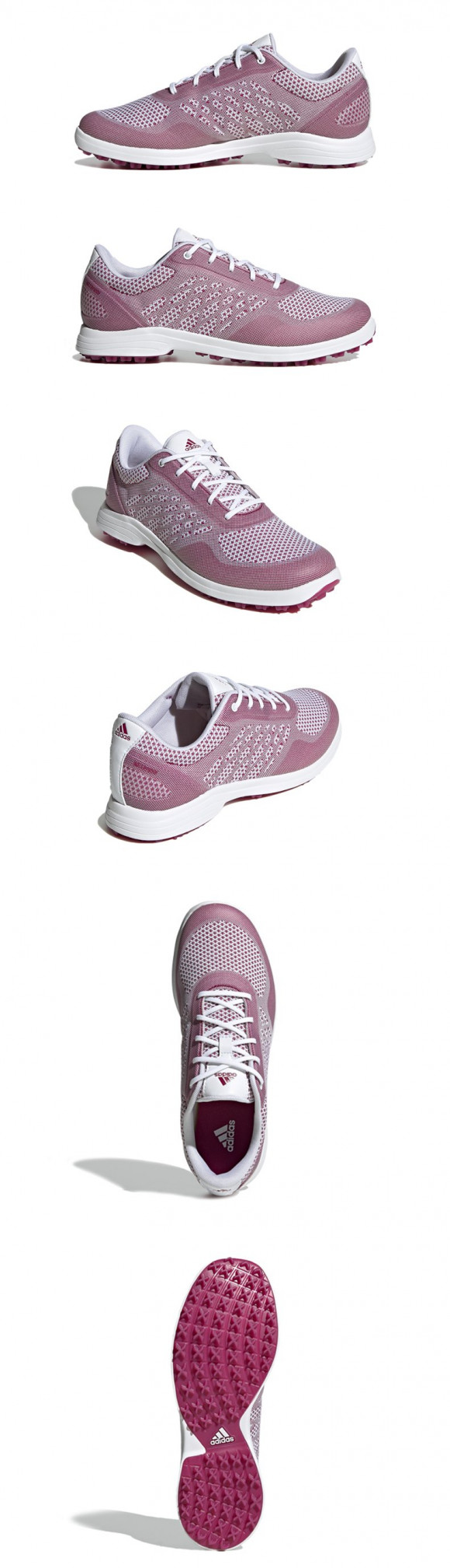 adidas Alphaflex Sport Spikeless Golf Shoes Cloud White Womens - FX4060